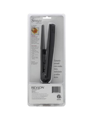 Alisador de Cerámica Revlon 2.54 cm - Resultados Rápidos