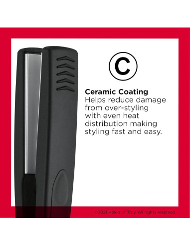 Alisador de Cerámica Revlon 2.54 cm - Resultados Rápidos