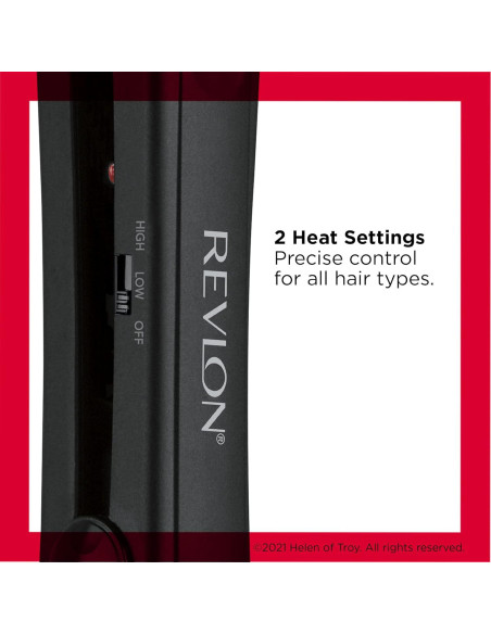 Alisador de Cerámica Revlon 2.54 cm - Resultados Rápidos