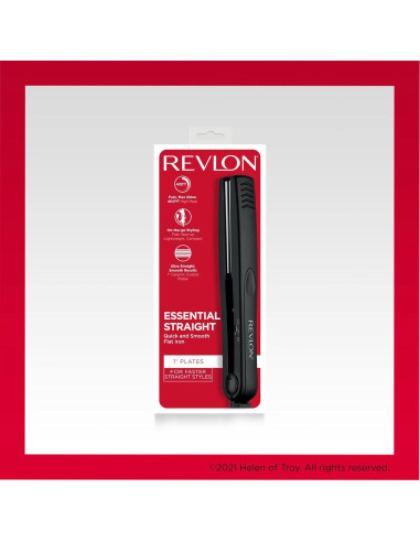 Alisador de Cerámica Revlon 2.54 cm - Resultados Rápidos