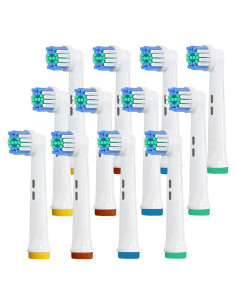 BRUVINTZ 12 Cabezas de Cepillo de Dientes Eléctrico Oral B