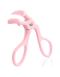 Rizador de Pestañas ELESDA con Almohadillas de Silicona Rosa