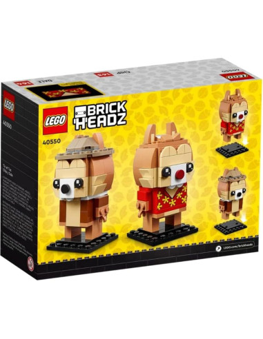 Lego BrickHeadz Chip y Dale 226 Piezas Juguete 10+
