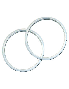 Anillo de Sellado Instant Pot 8 Qt - 2 Pack, Silicona Transparente