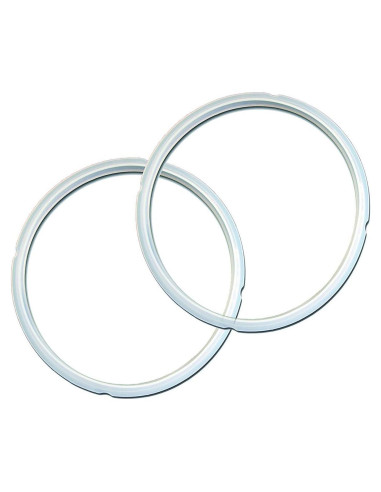 Anillo de Sellado Instant Pot 8 Qt - 2 Pack, Silicona Transparente