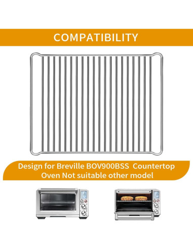 Estante para Horno de Aire GWY Acero Inoxidable 40.64x30.48cm