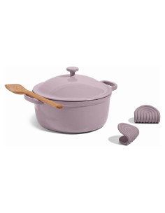 Olla Perfecta de Hierro Fundido Nuestra Lugar 5.5 Qt Esmaltada