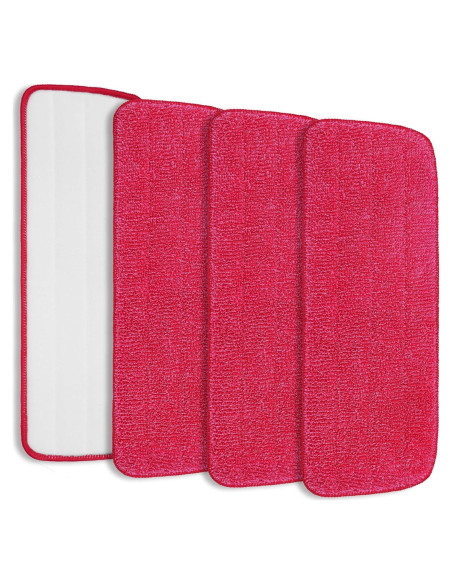 Paños de Microfibra Reutilizables iKEEPOW para Mop Rubbermaid 41.91 cm