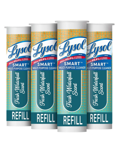 Cartuchos de Recarga Lysol Smart 4 x 5.76 mL Cascada Fresca