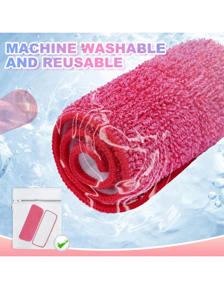 Paños de Microfibra Reutilizables iKEEPOW para Mop Rubbermaid 41.91 cm
