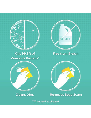 Cartuchos de Recarga Lysol Smart 4 x 5.76 mL Cascada Fresca