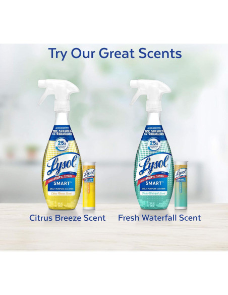 Cartuchos de Recarga Lysol Smart 4 x 5.76 mL Cascada Fresca
