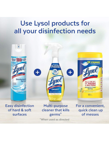 Cartuchos de Recarga Lysol Smart 4 x 5.76 mL Cascada Fresca