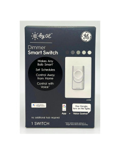 Interruptor Inteligente GE C Regulable 4-Cable Wi-Fi Control Voz