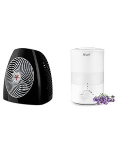 Calentador Eléctrico Vornado Vornadobaby 750-1500W Blanco/Negro