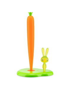 Soporte para papel toalla Alessi Bunny Verde ASG42/H GR 29.4 cm