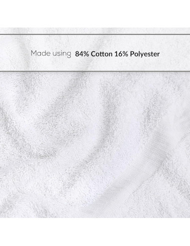 12 Toallas de Baño Económicas TEXTILES DE ORO 61x122 cm Algodón