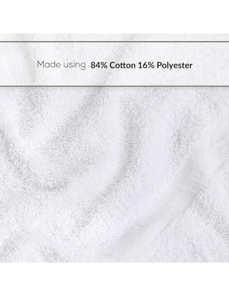 12 Toallas de Baño Económicas TEXTILES DE ORO 61x122 cm Algodón