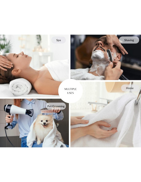 12 Toallas de Baño Económicas TEXTILES DE ORO 61x122 cm Algodón