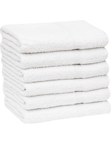 12 Toallas de Baño Económicas TEXTILES DE ORO 61x122 cm Algodón