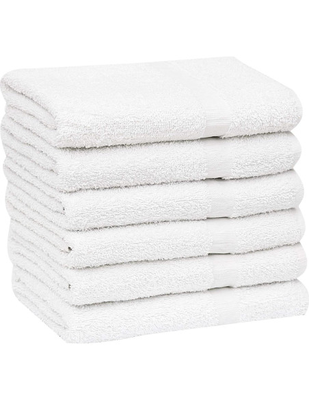 12 Toallas de Baño Económicas TEXTILES DE ORO 61x122 cm Algodón