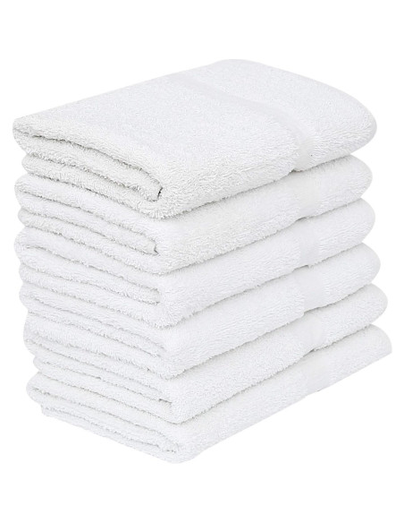 12 Toallas de Baño Económicas TEXTILES DE ORO 61x122 cm Algodón