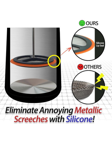 Filtros de Malla de Repuesto PortableAnd para Prensa Francesa 1000 ml