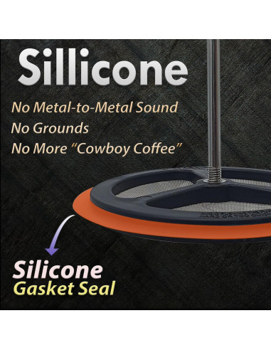 Filtros de Malla de Repuesto PortableAnd para Prensa Francesa 1000 ml