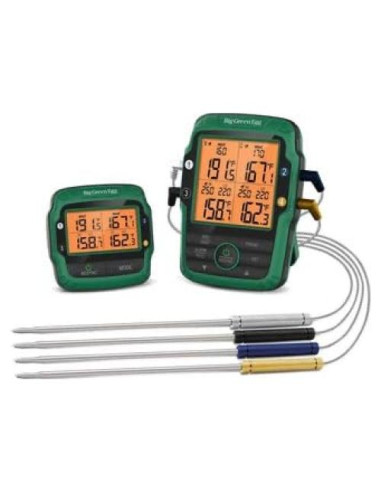 Termómetro Inalámbrico Big Green Egg con 4 Sondas
