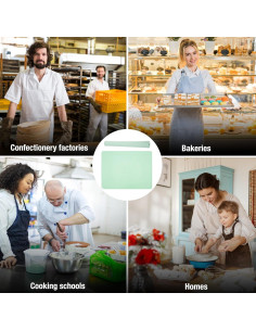 Alfombrilla de Hornear de Silicona INOVADA 40x60 cm Antiadherente 2