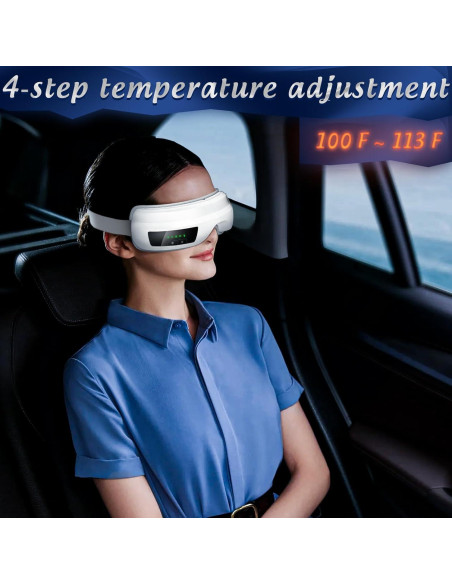 Masajeador de Ojos Yoyomax M085 con Calor y Bluetooth