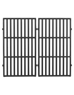 Rejillas de cocina Weber Spirit E-210 7637, hierro fundido, 2 piezas