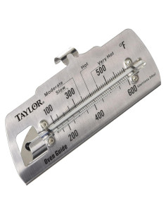 Termómetro de Horno Analógico Taylor FBA 5921N Acero Inoxidable