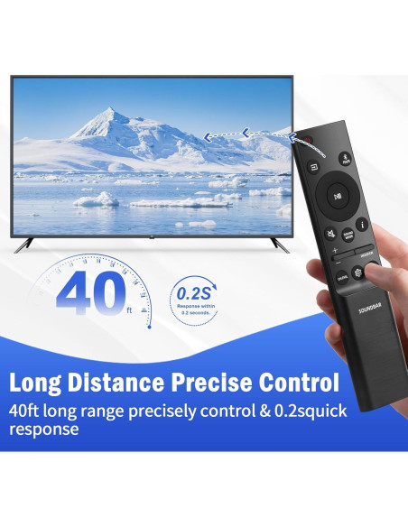 Control Remoto Qzanyee Life AH81-15047A para Barra de Sonido Samsung