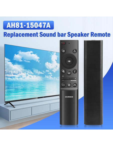 Control Remoto Qzanyee Life AH81-15047A para Barra de Sonido Samsung