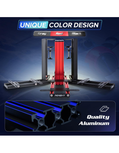 Soporte Reashy Hotas para Joystick de Aluminio Negro