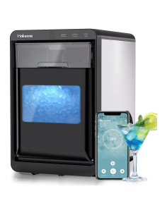 Máquina de Hielo Nugget Maksone 19.96kg/24h, Control APP