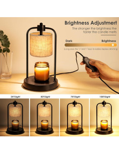 Lámpara Calentadora de Velas FullyCare con Temporizador 50W 2