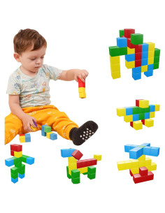 Bloques Magnéticos Intock 40 Piezas Juguetes Educativos
