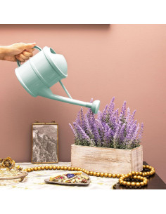 Regadera Plástica Verde Menta Farmlyn Creek 1.5L con Pico Largo 2