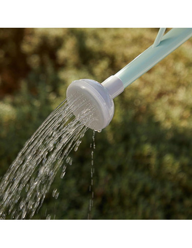 Regadera Plástica Verde Menta Farmlyn Creek 1.5L con Pico Largo