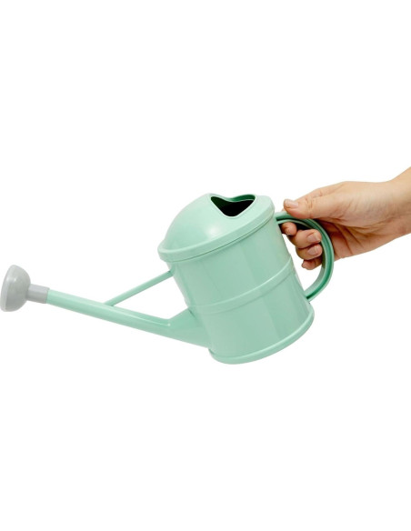 Regadera Plástica Verde Menta Farmlyn Creek 1.5L con Pico Largo