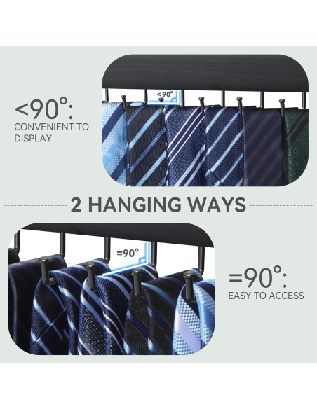 Perchero de Madera HOMEBROS con Ganchos Giratorios 1 Pcs