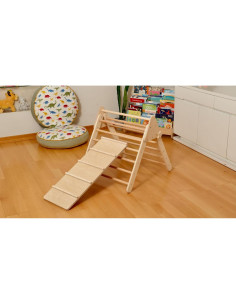 Triángulo de Escalada KIDODIDO de Madera Plegable para Niños 2