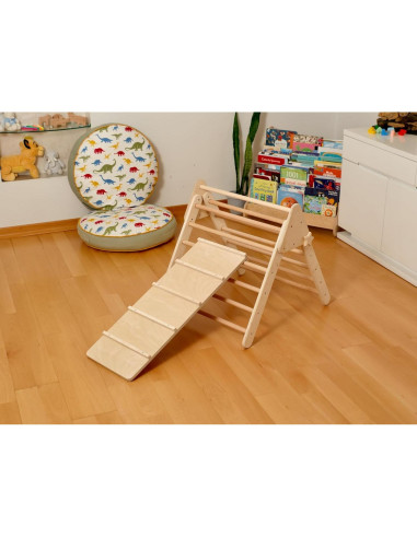 Triángulo de Escalada KIDODIDO de Madera Plegable para Niños