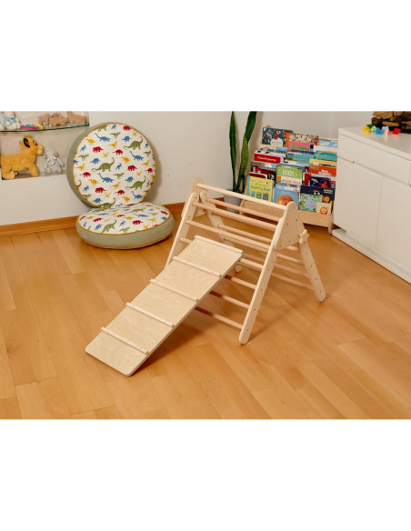 Triángulo de Escalada KIDODIDO de Madera Plegable para Niños
