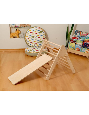 Triángulo de Escalada KIDODIDO de Madera Plegable para Niños