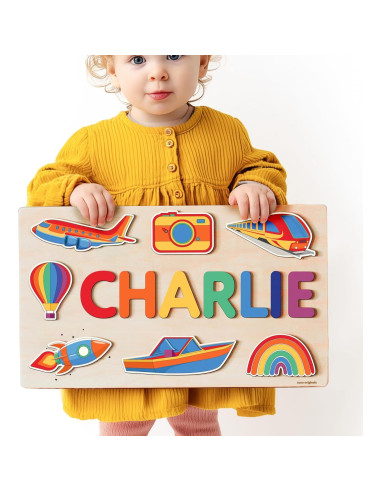 Rompecabezas de Nombre Personalizado Zuzu Puzzle 37x23 cm