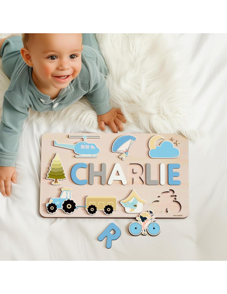 Rompecabezas de Nombre Personalizado Zuzu Puzzle 37x23 cm Rompecabezas de Nombre Personalizado Zuzu Puzzle 37x23 cm