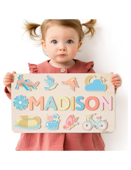 Rompecabezas de Nombre Personalizado Zuzu Puzzle 37x23 cm Rompecabezas de Nombre Personalizado Zuzu Puzzle 37x23 cm